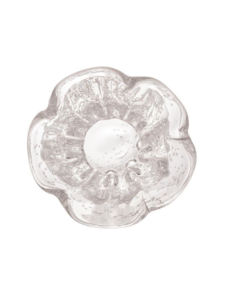 Vaso wolff italy de vidro 11,5cm x 13cm