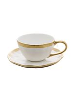 Xícara para chá wolff dubai branco de porcelana 200ml