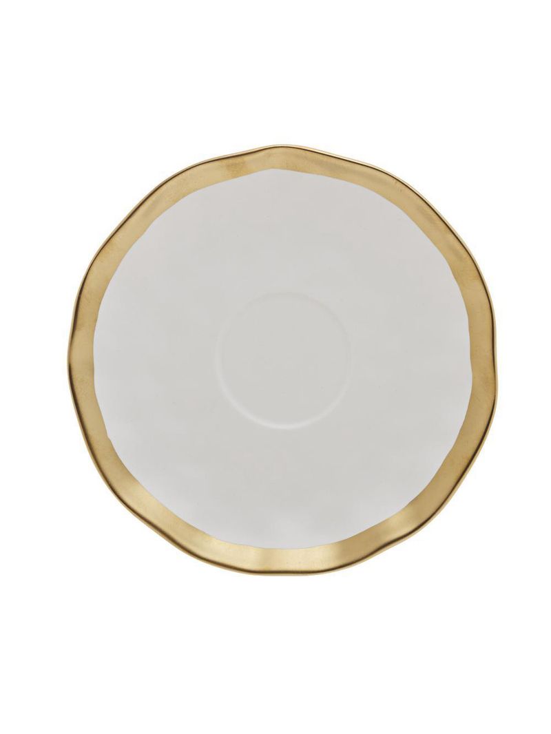 Xícara para chá wolff dubai branco de porcelana 200ml