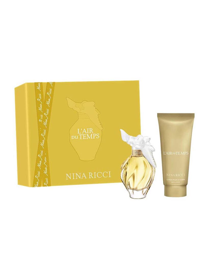 Coffret l'air du temps nina ricci kit - perfume feminino edt + creme corporal