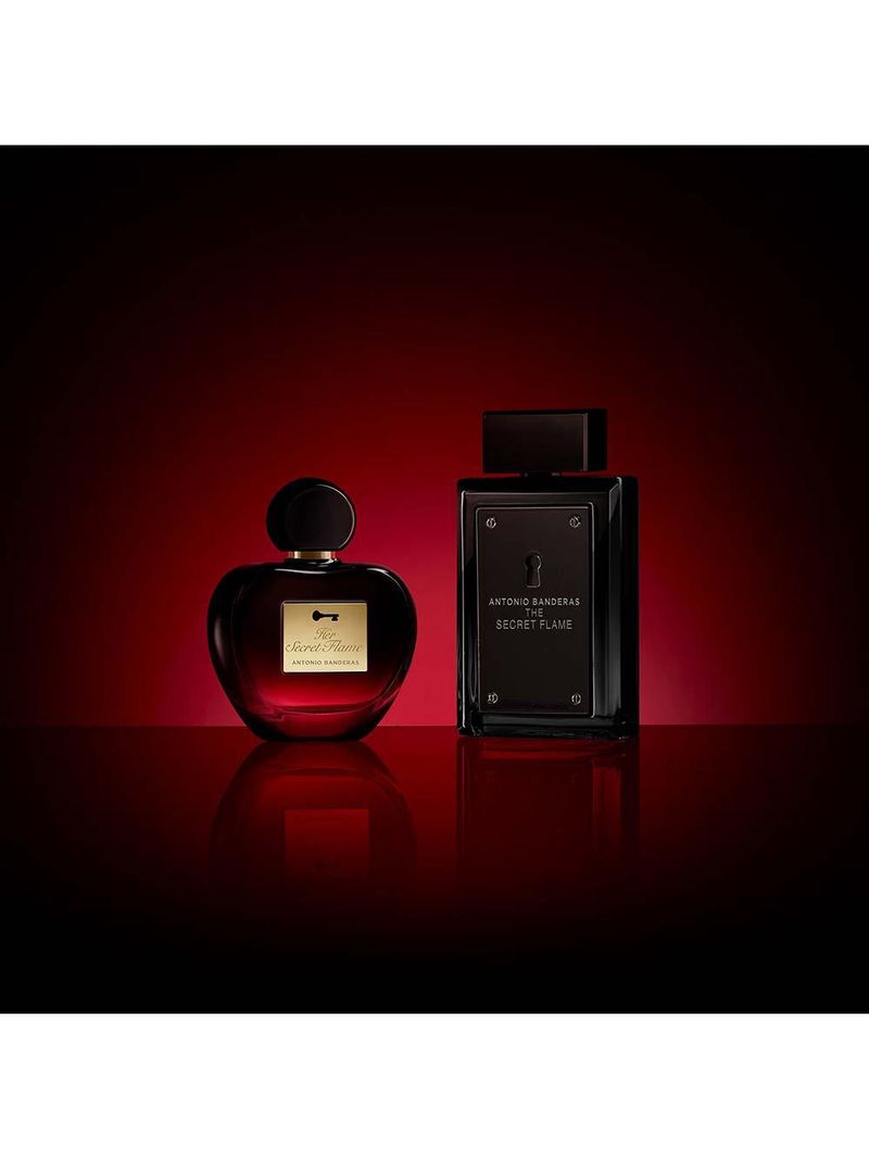 Her secret flame  banderas perfume feminino eau de toilette