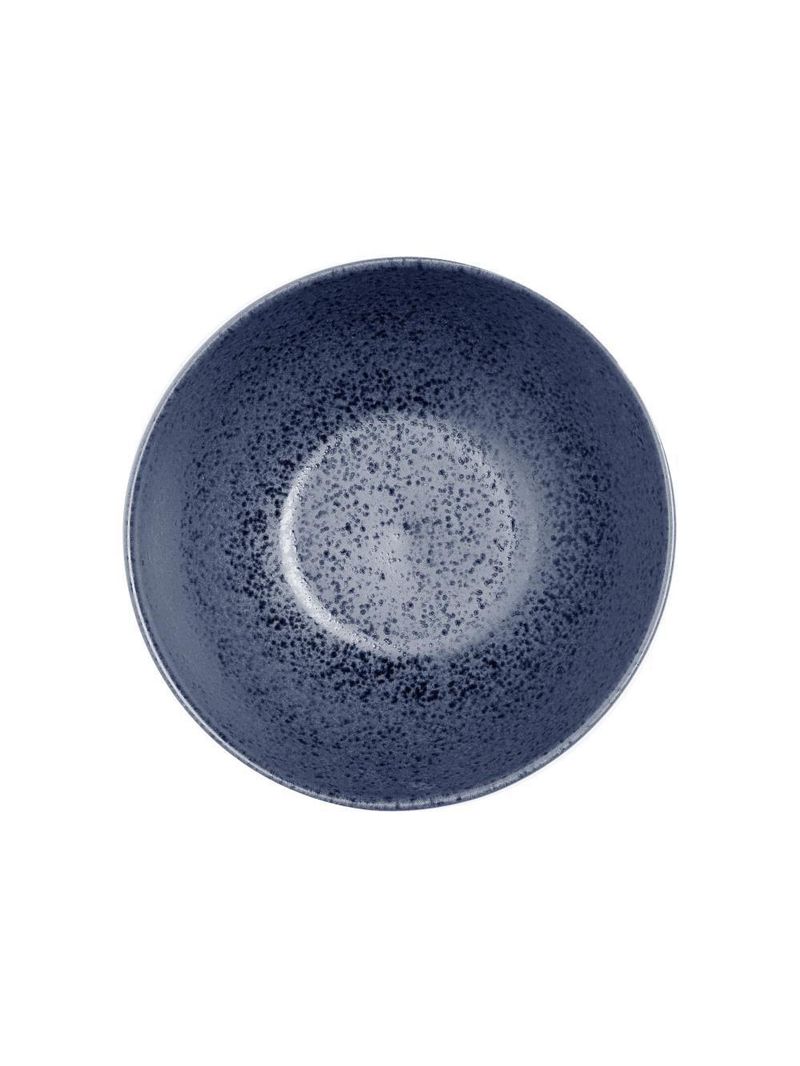Saladeira wolff mist de cerâmica azul matte 22cm