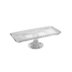 Travessa wolff geneva de cristal 30cm x 16,5cm x 12cm