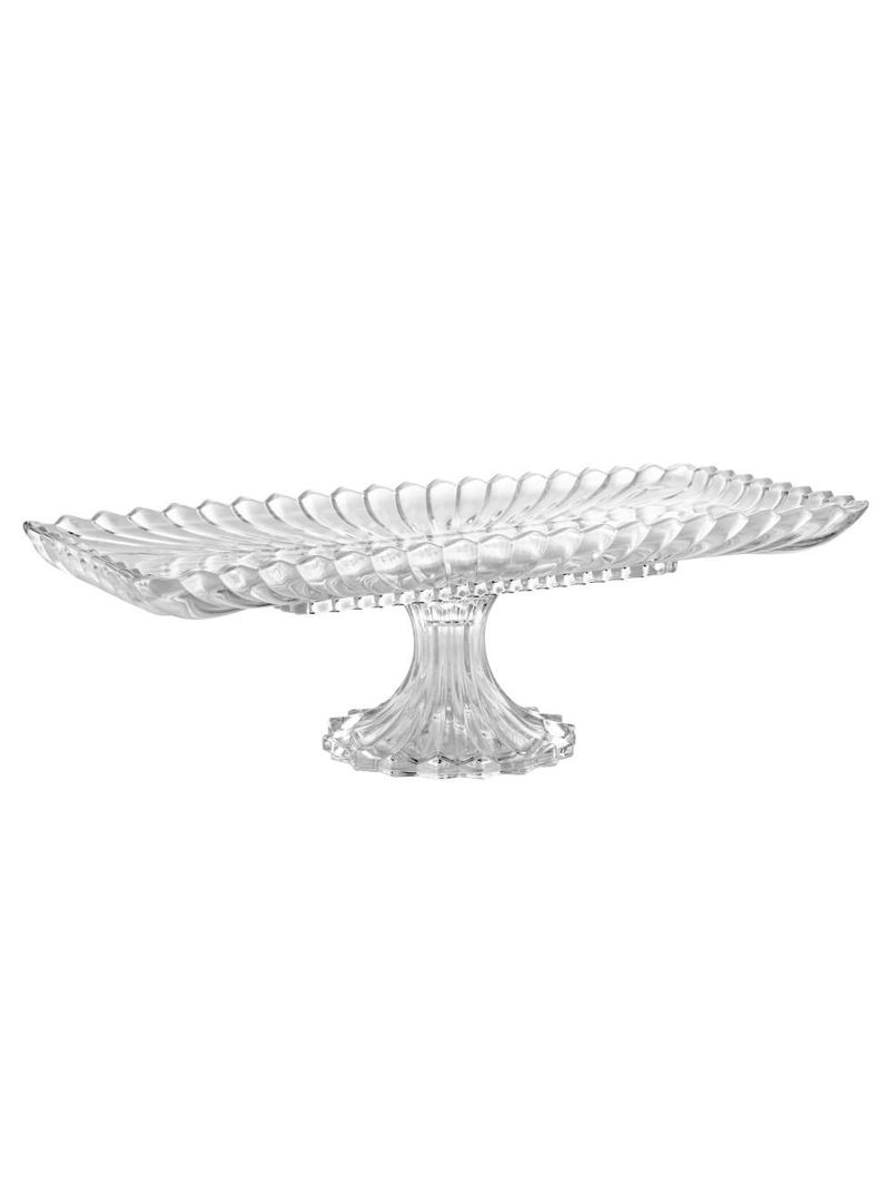 Travessa wolff geneva de cristal 30cm x 16,5cm x 12cm