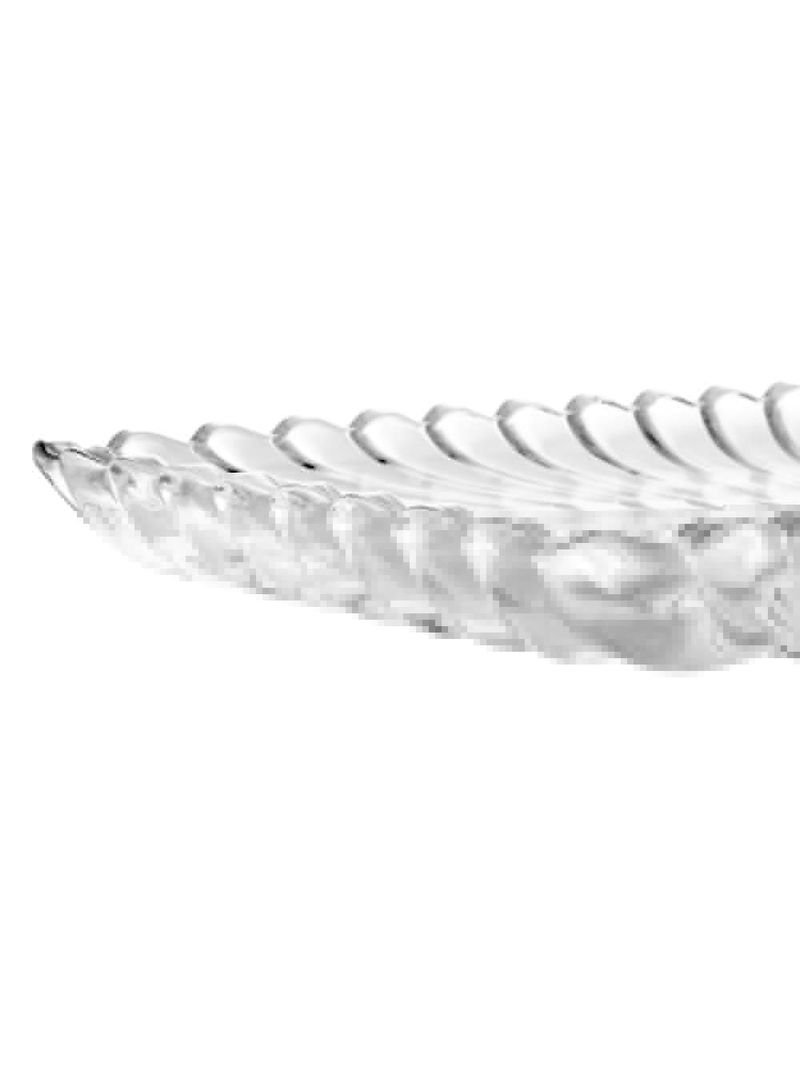 Travessa wolff geneva de cristal 30cm x 16,5cm x 12cm