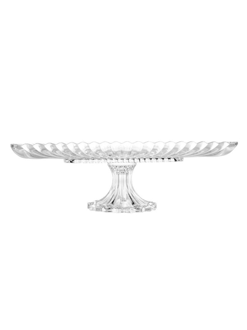 Travessa wolff geneva de cristal 30cm x 16,5cm x 12cm