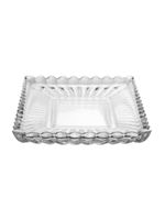 Travessa wolff geneva de cristal 30cm x 17cm x 3cm