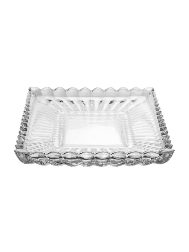 Travessa wolff geneva de cristal 30cm x 17cm x 3cm