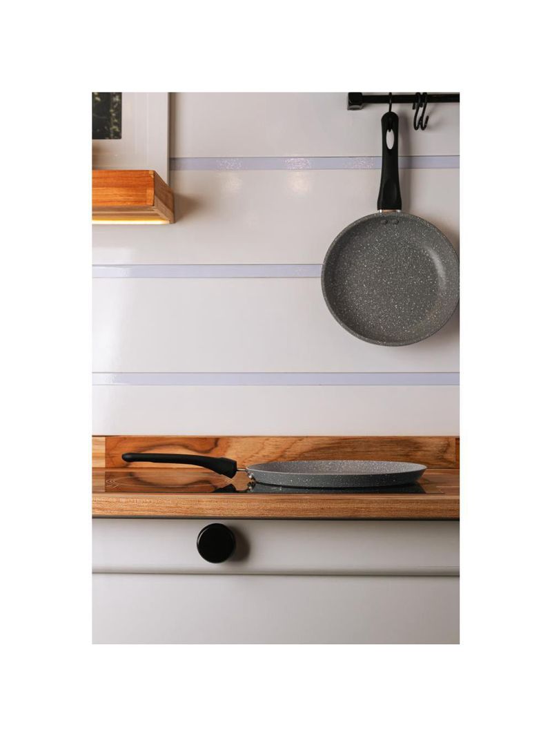 Tapioqueira de indução wolff em alumínio cinza 22cm