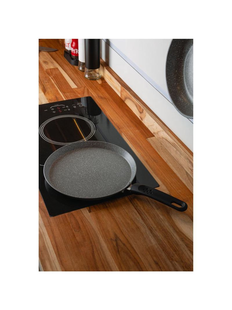 Tapioqueira de indução wolff em alumínio cinza 22cm