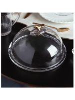 Queijeira wolff golden bird de cristal ecológico 20cm