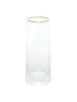 Vaso wolff liz de vidro 27cm