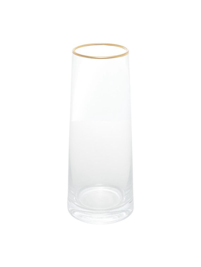 Vaso wolff liz de vidro 27cm