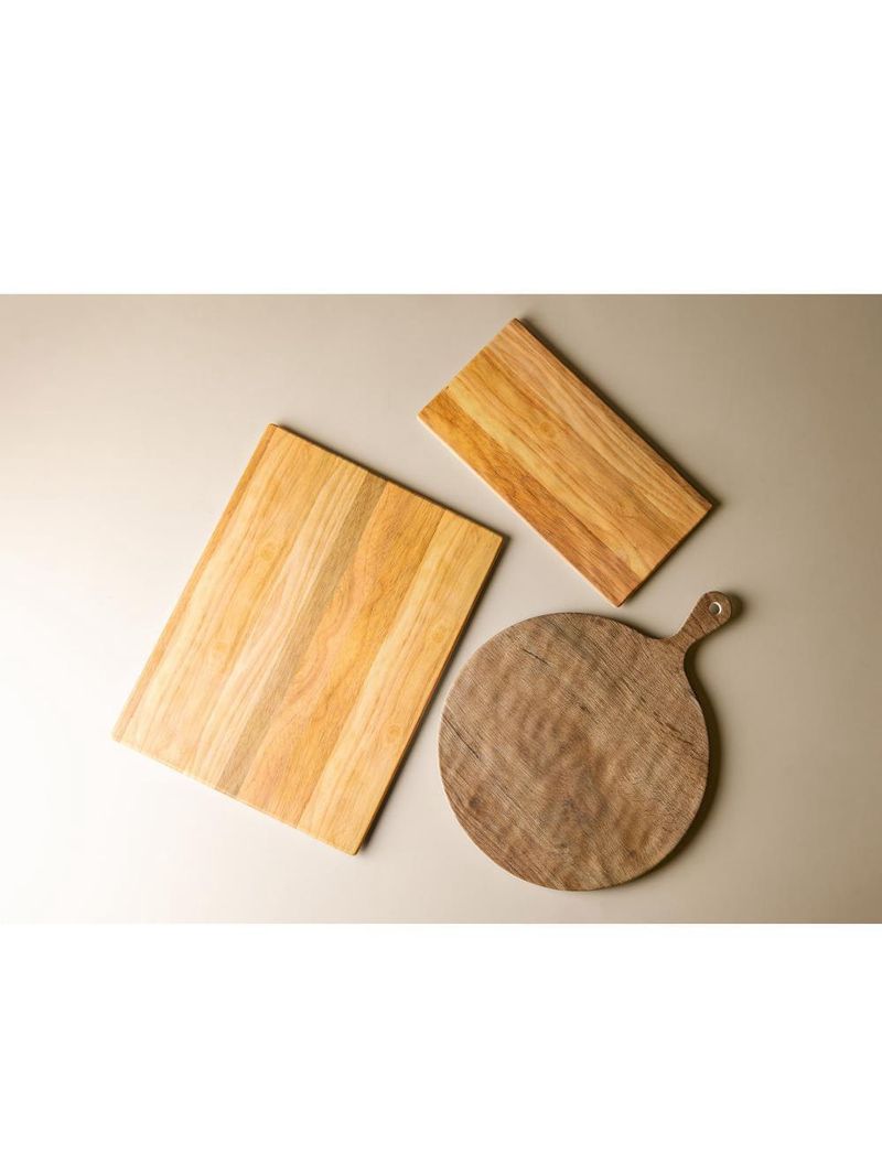 Tábua wolff de melamina com estampa de madeira 41,5cm