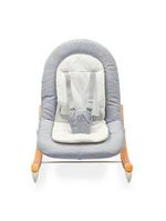 Cadeira de descanso bouncer eternity cinza mescla e branco - singular baby