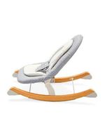 Cadeira de descanso bouncer eternity cinza mescla e branco - singular baby