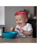 Cadeira de alimentação portátil e ultracompacta toast black lush - infanti