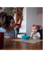 Cadeira de alimentação portátil e ultracompacta toast black lush - infanti