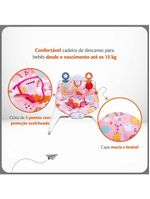 Cadeira de descanso bouncer relax rosa solar - voyage