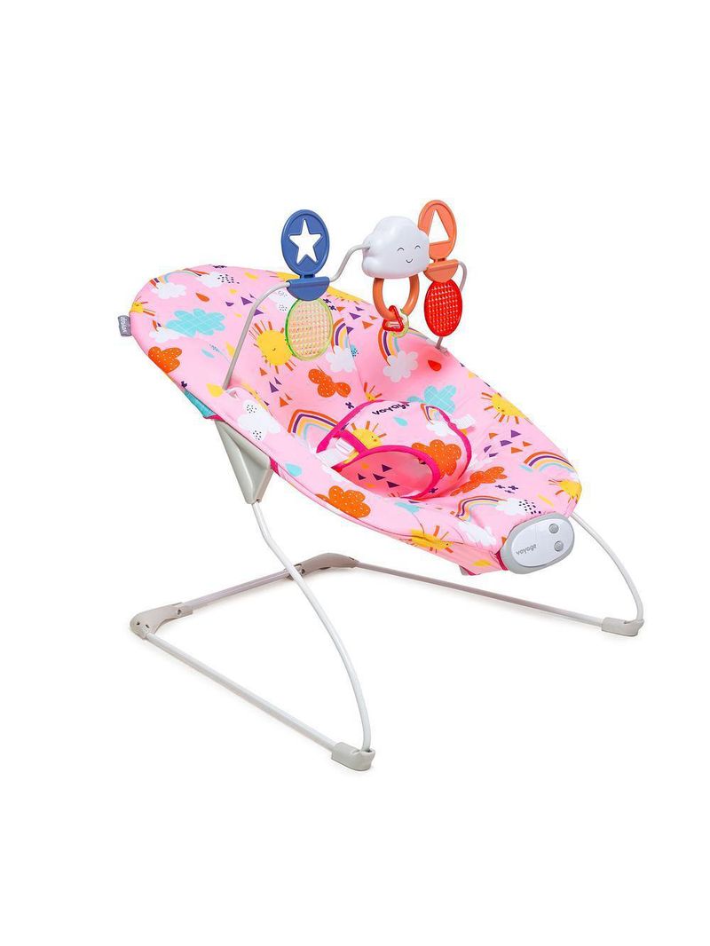 Cadeira de descanso bouncer relax rosa solar - voyage