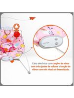 Cadeira de descanso bouncer relax rosa solar - voyage