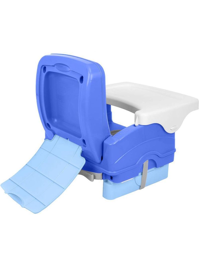 Cadeira de alimentação portátil smart azul - cosco
