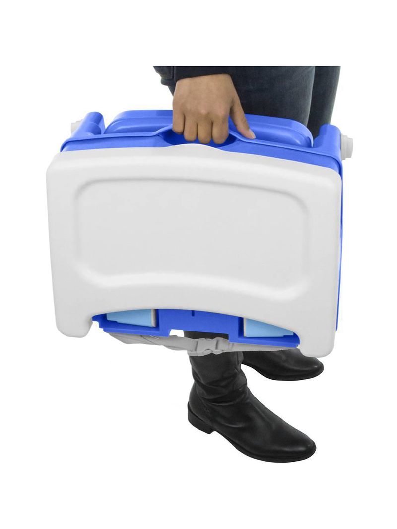 Cadeira de alimentação portátil smart azul - cosco