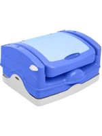 Cadeira de alimentação portátil smart azul - cosco