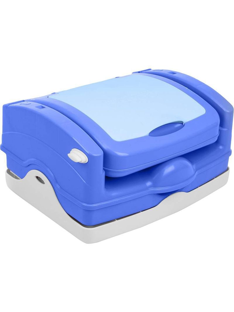 Cadeira de alimentação portátil smart azul - cosco