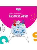 Cadeira de balanço bouncer zeen azul - cosco