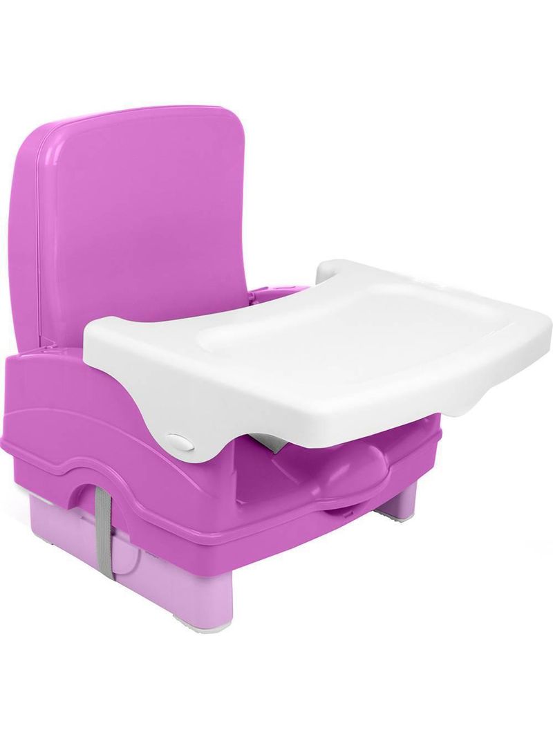 Cadeira de alimentação portátil smart rosa - cosco