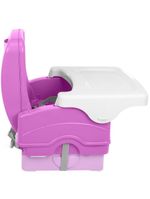 Cadeira de alimentação portátil smart rosa - cosco