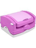 Cadeira de alimentação portátil smart rosa - cosco