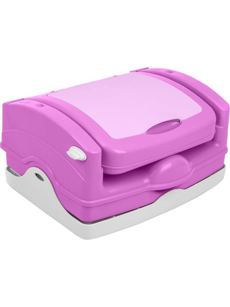 Cadeira de alimentação portátil smart rosa - cosco