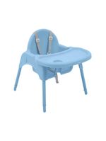 Cadeirinha de alimentação macaron azul - voyage