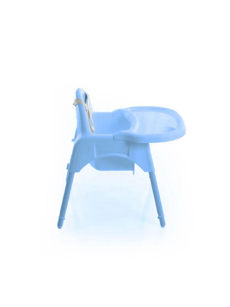 Cadeirinha de alimentação macaron azul - voyage