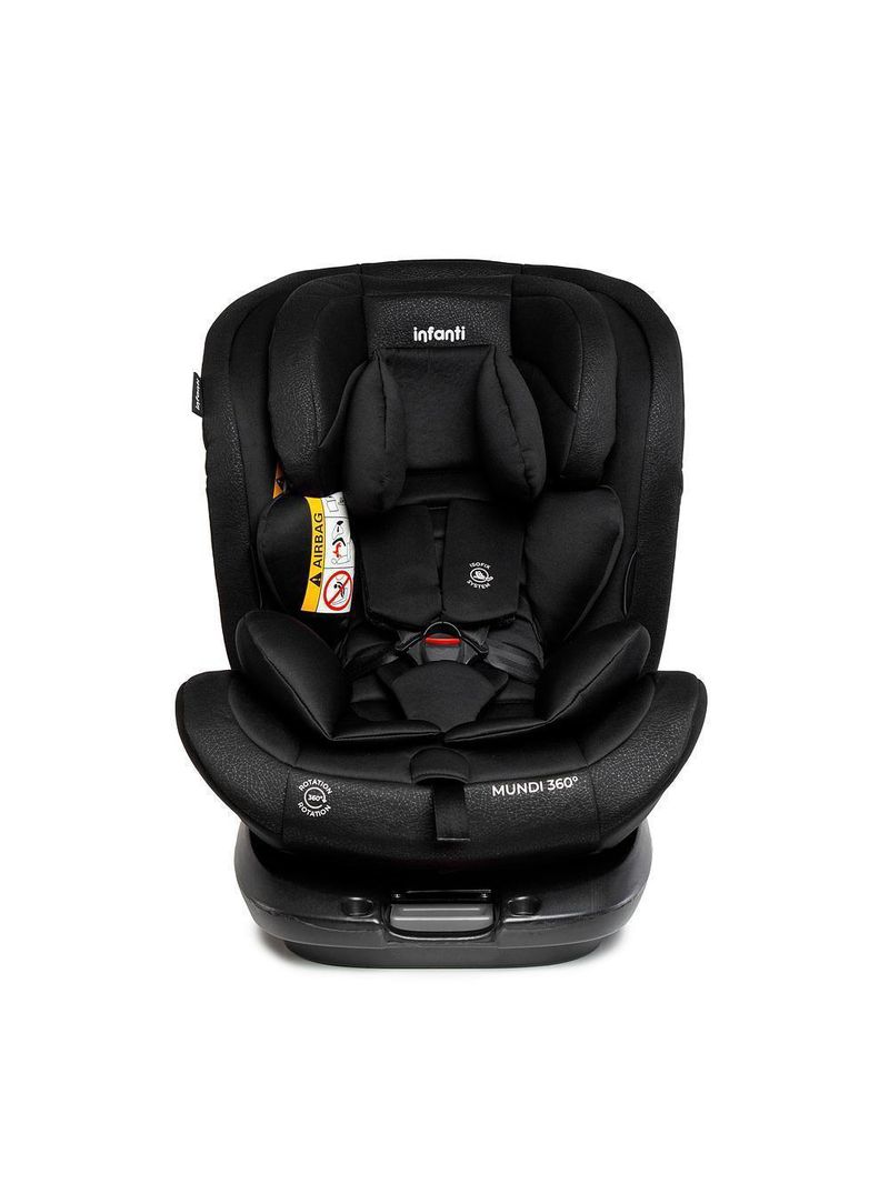 Cadeirinha de carro mundi isofix 360º preto - infanti