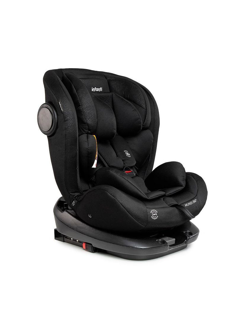 Cadeirinha de carro mundi isofix 360º preto - infanti