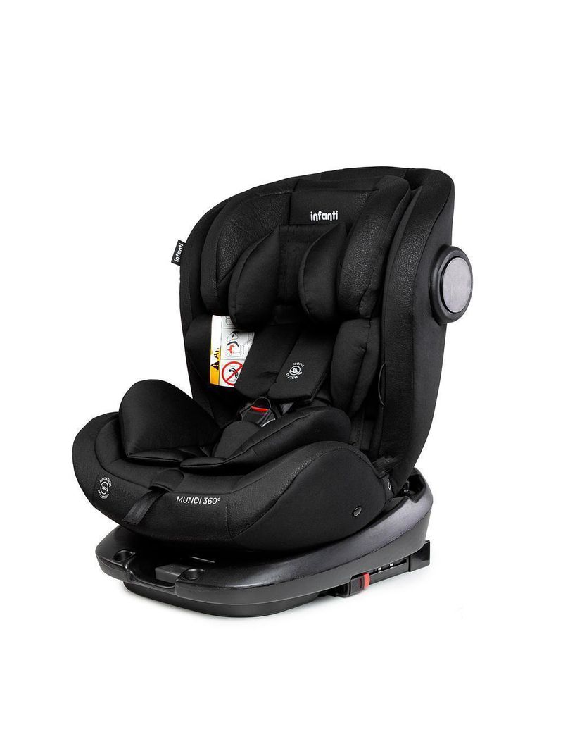 Cadeirinha de carro mundi isofix 360º preto - infanti