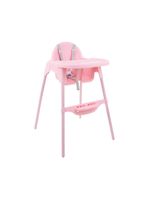 Cadeirinha de alimentação macaron rosa - voyage