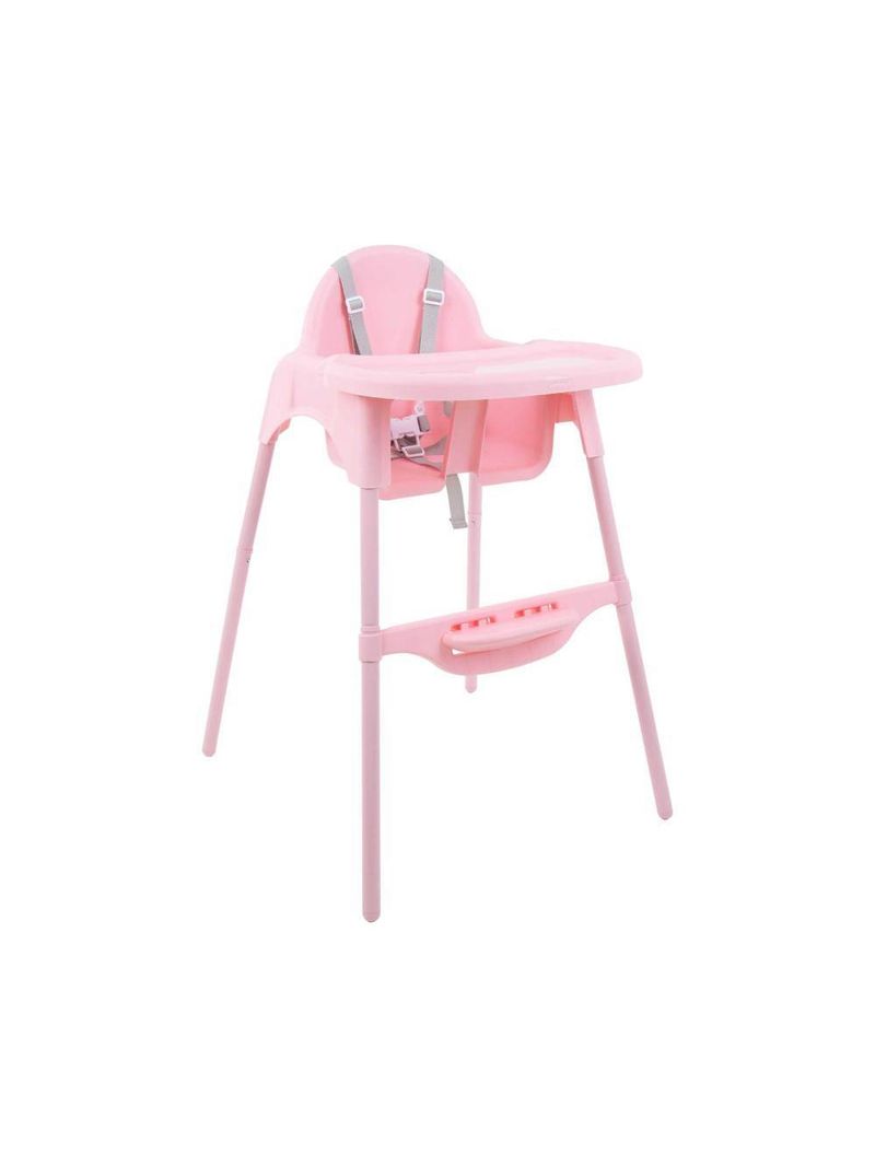 Cadeirinha de alimentação macaron rosa - voyage