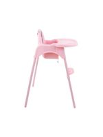 Cadeirinha de alimentação macaron rosa - voyage