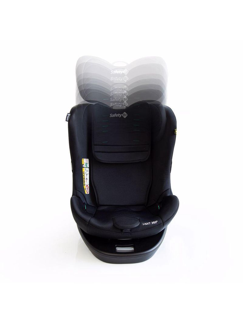 Cadeirinha de carro i-nxt 360º 0 a 36 kg black urban - safety 1st