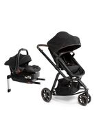 Carrinho com bebê conforto travel system mobi+ reserva isofix black - safety 1st