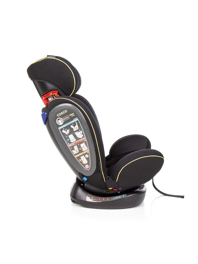 Cadeirinha de carro unique 0 a 36kg preto ouro - cosco