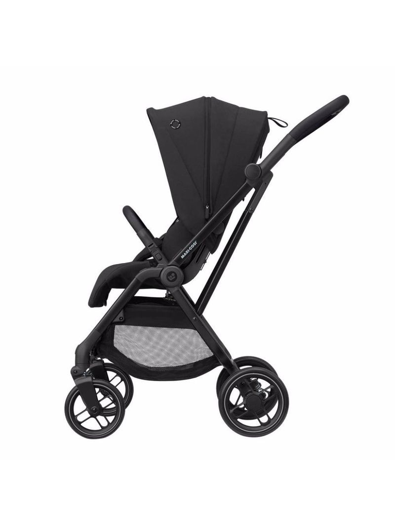 Carrinho com bebê conforto travel system leona² trio essential black - maxi-cosi