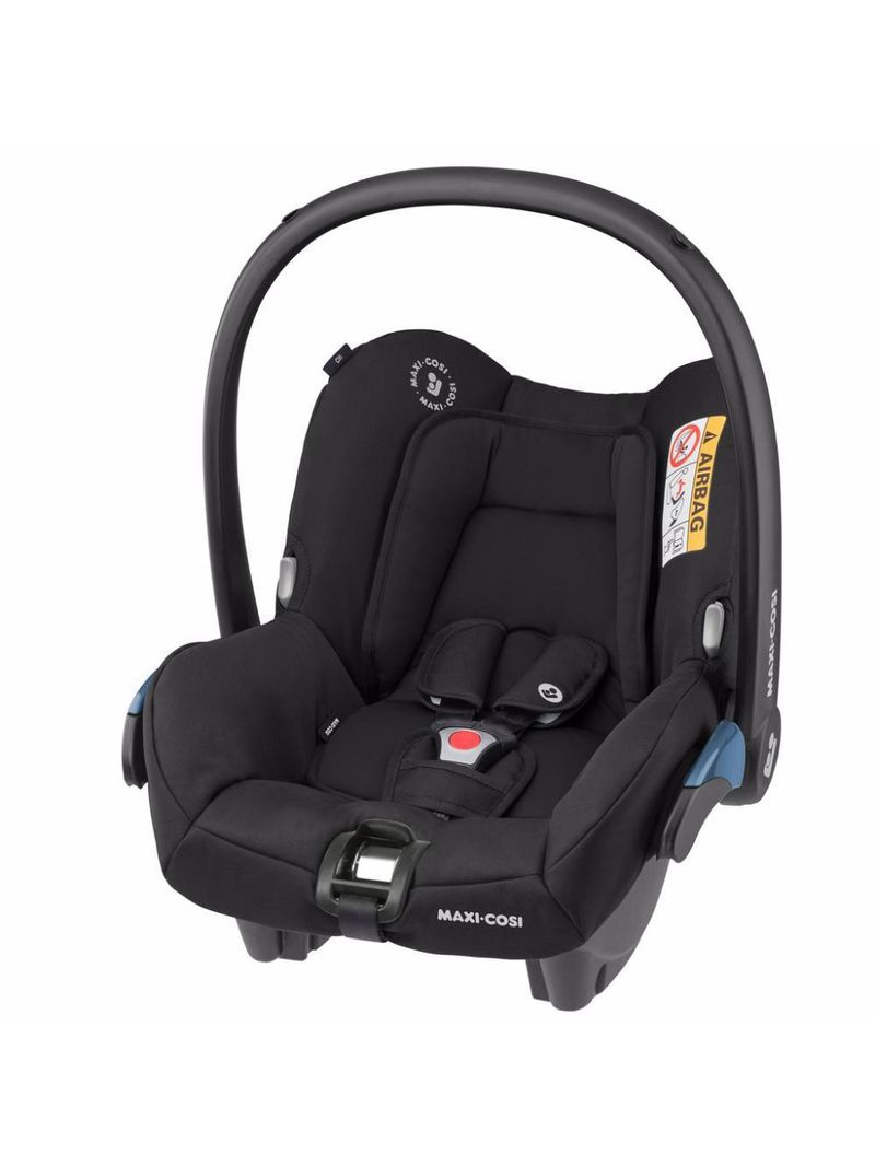 Carrinho com bebê conforto travel system leona² trio essential black - maxi-cosi