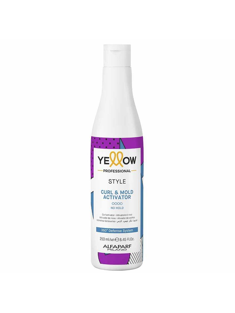 Yellow style curl&mold ativador de cachos