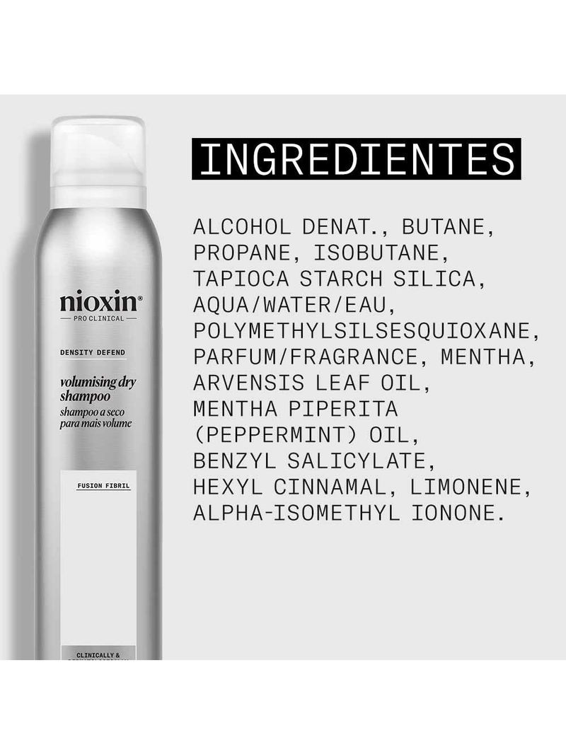 Shampoo á seco nioxin fullness