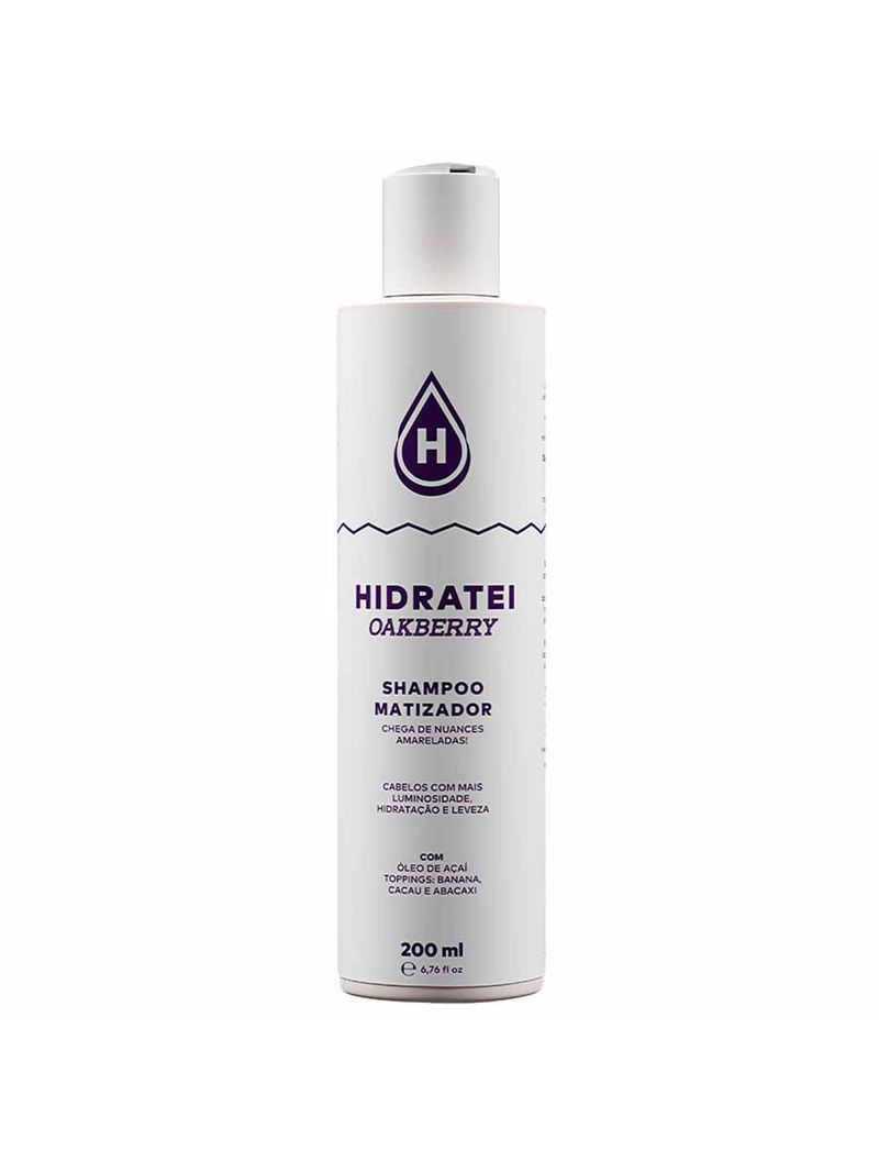 Shampoo matizador hidratei oakberry